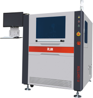 Máquina automática de marcado láser UV para placa de acero
